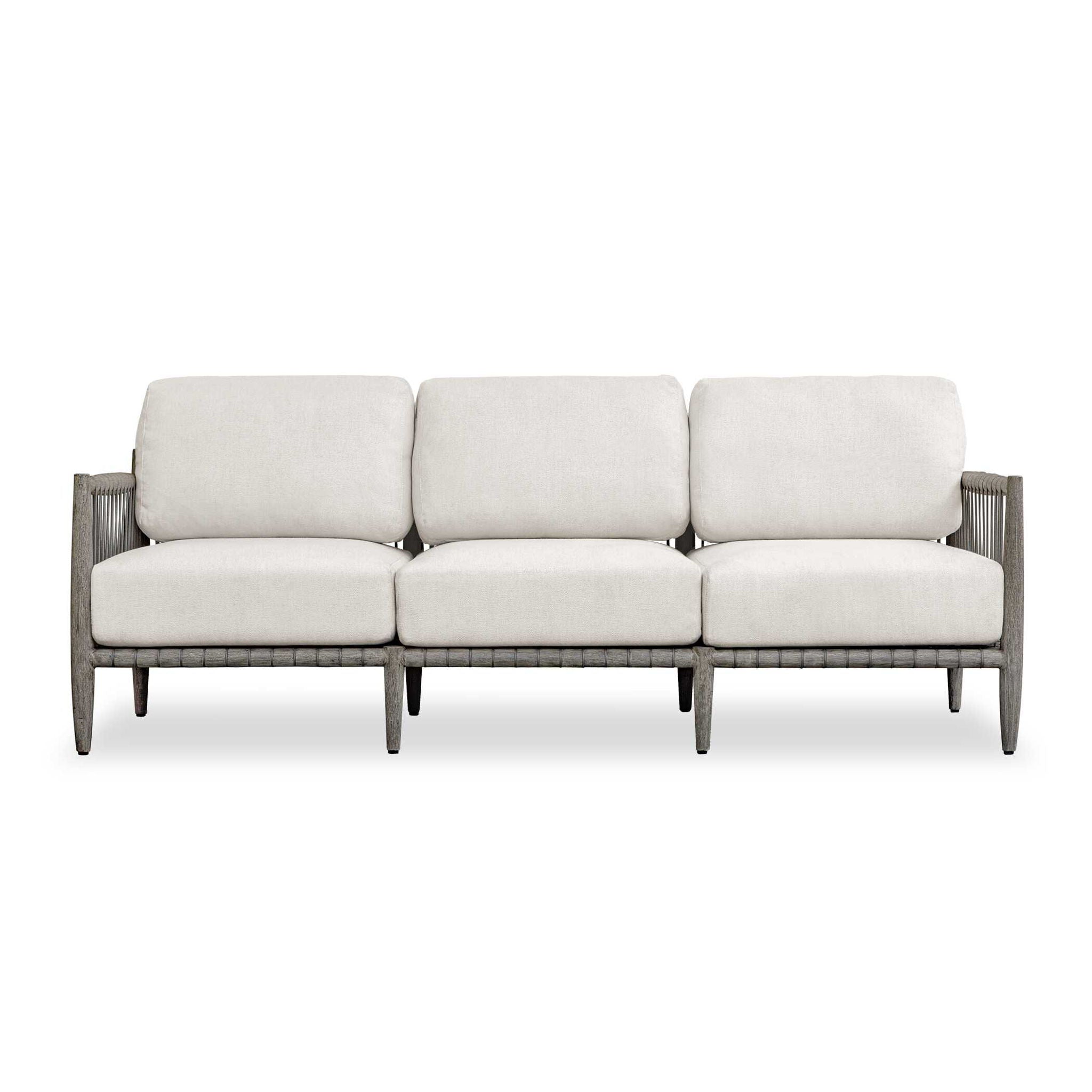 Borneo - Outdoor Sofa - Brown / Oyster White