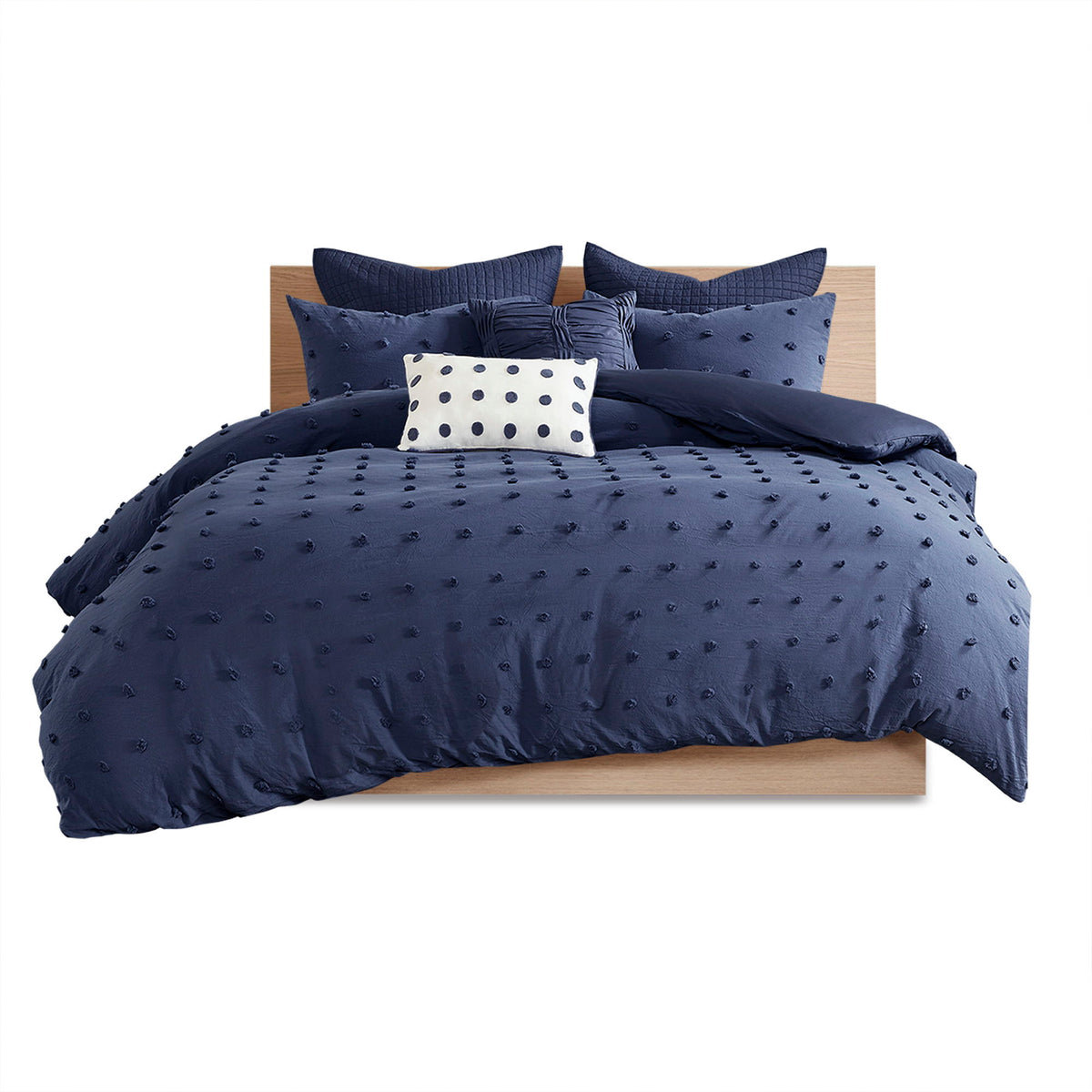 Brooklyn - Duvet Cover Set - Indigo Blue