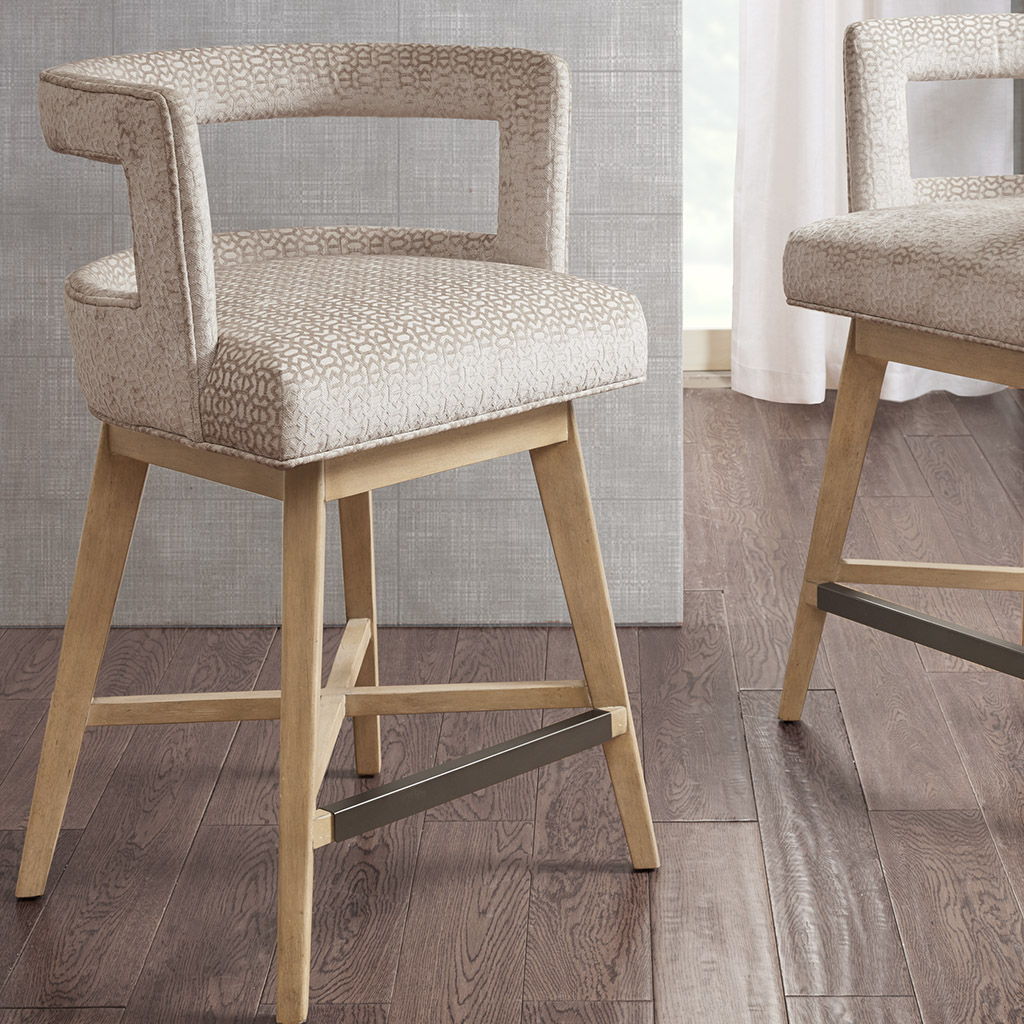 Glenwood - Swivel Counter Stool - Cream