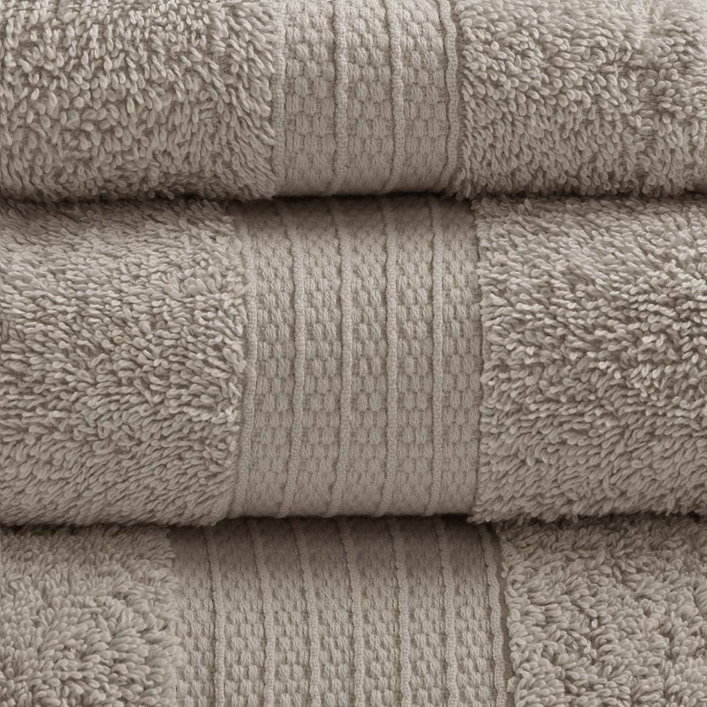 Organic - 6 Piece Towel Set - Tan