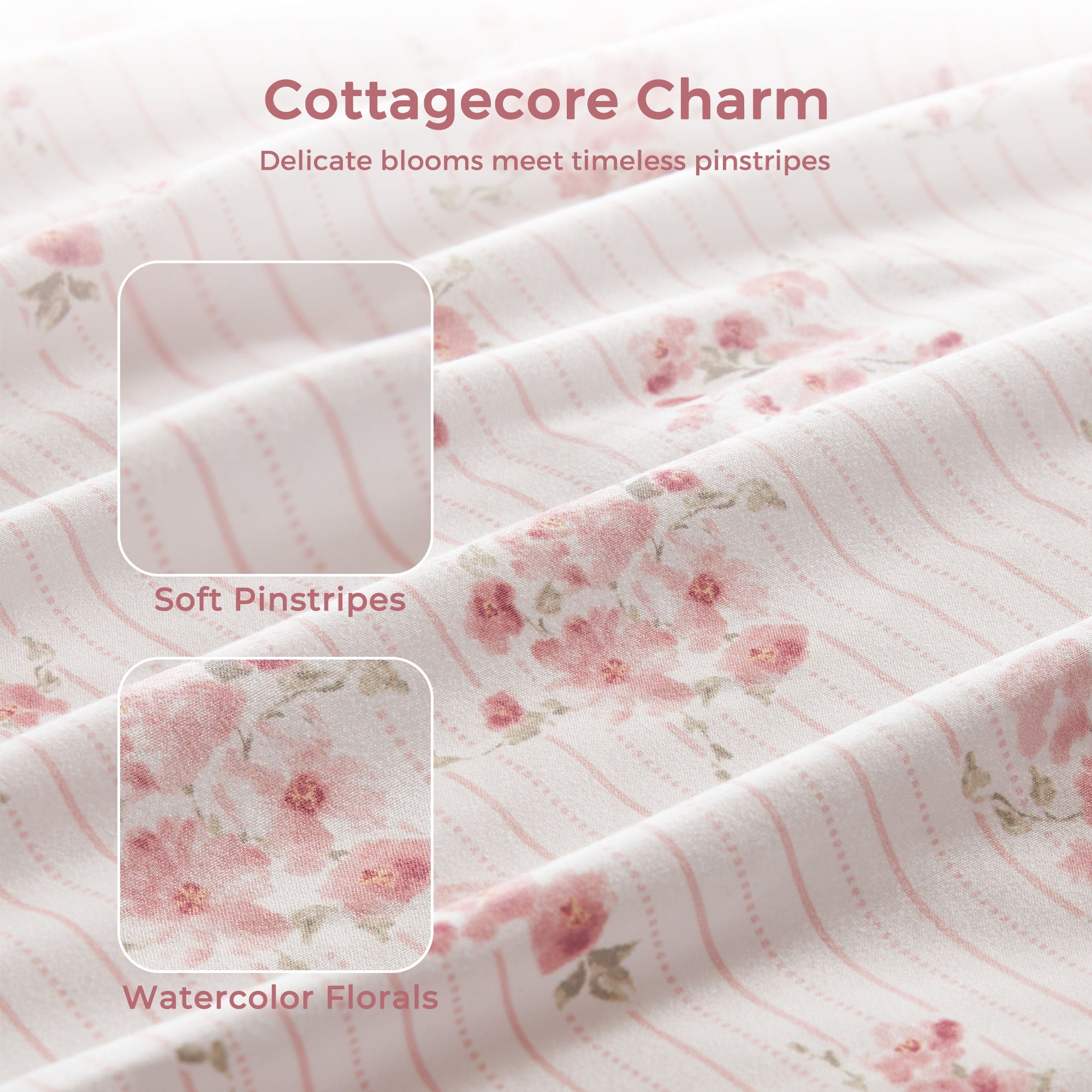 Anabelle - Twin Long Comforter Set - Pink