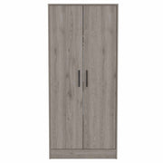 71" Light Gray Wood Single Drawer Combo Dresser
