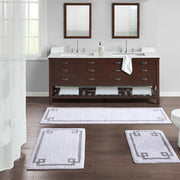 Evan - 24" x 40" Tufted Bath Rug - White