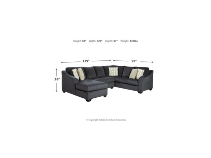 Eltmann 3-Piece Sectional with Chaise
