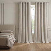 Mira - Total Blackout Window Panel (Set of 2) - Neutral
