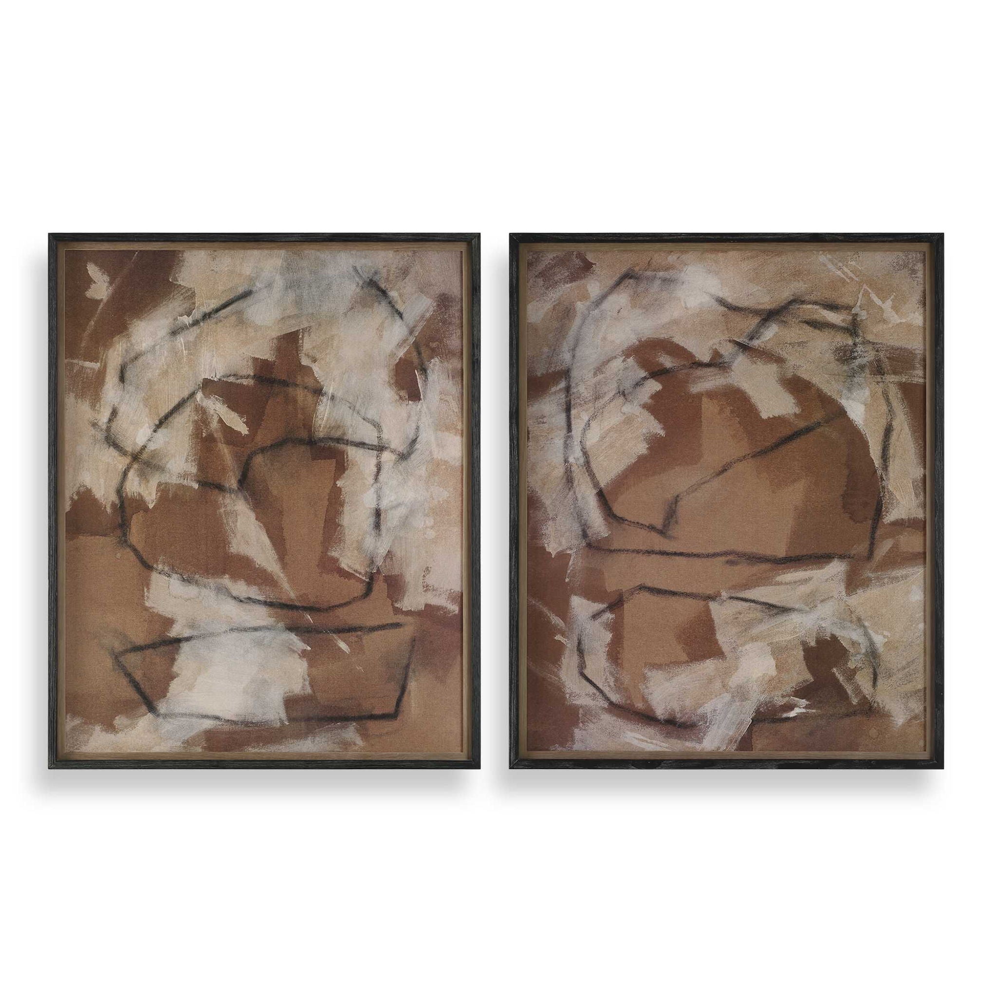 Rush & Dash - Framed Prints (Set of 2)