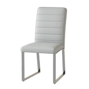 Oversized Dining Chairs (Set of 4) - Light Gray