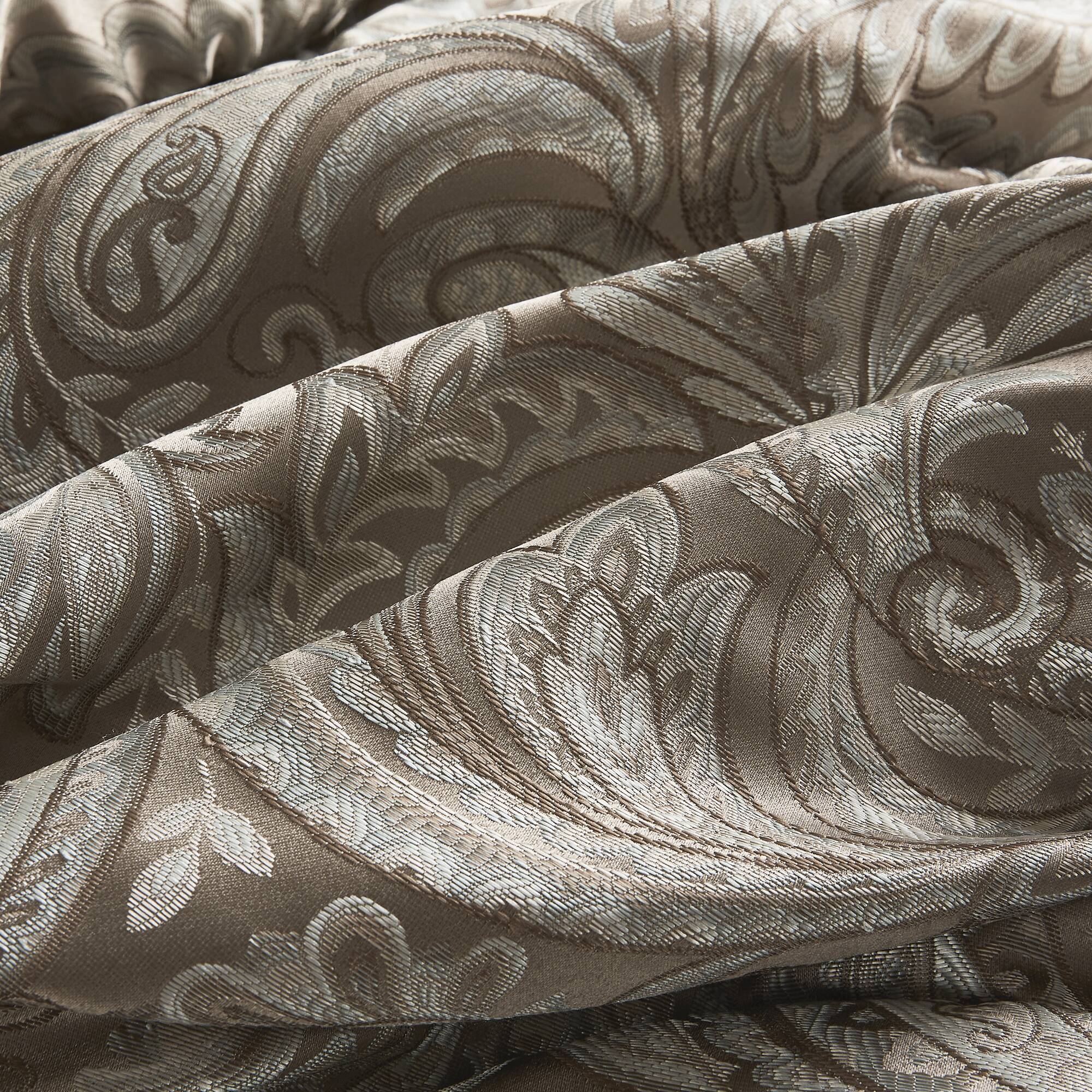 Aubrey - 12 Piece Complete Bed Set - Blue / Brown