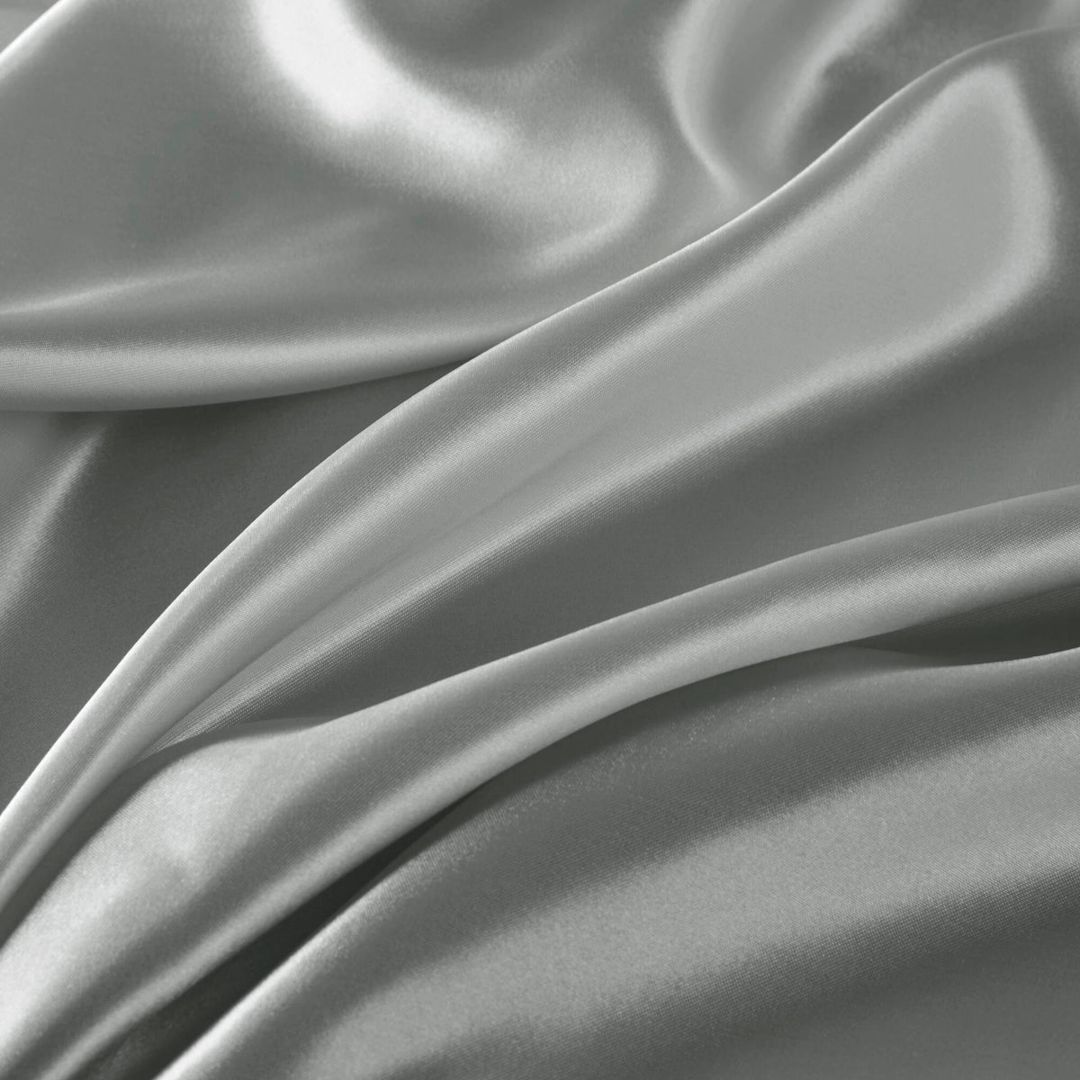 Satin - King Wrinkle Free Luxurious (Set of 6) - Gray
