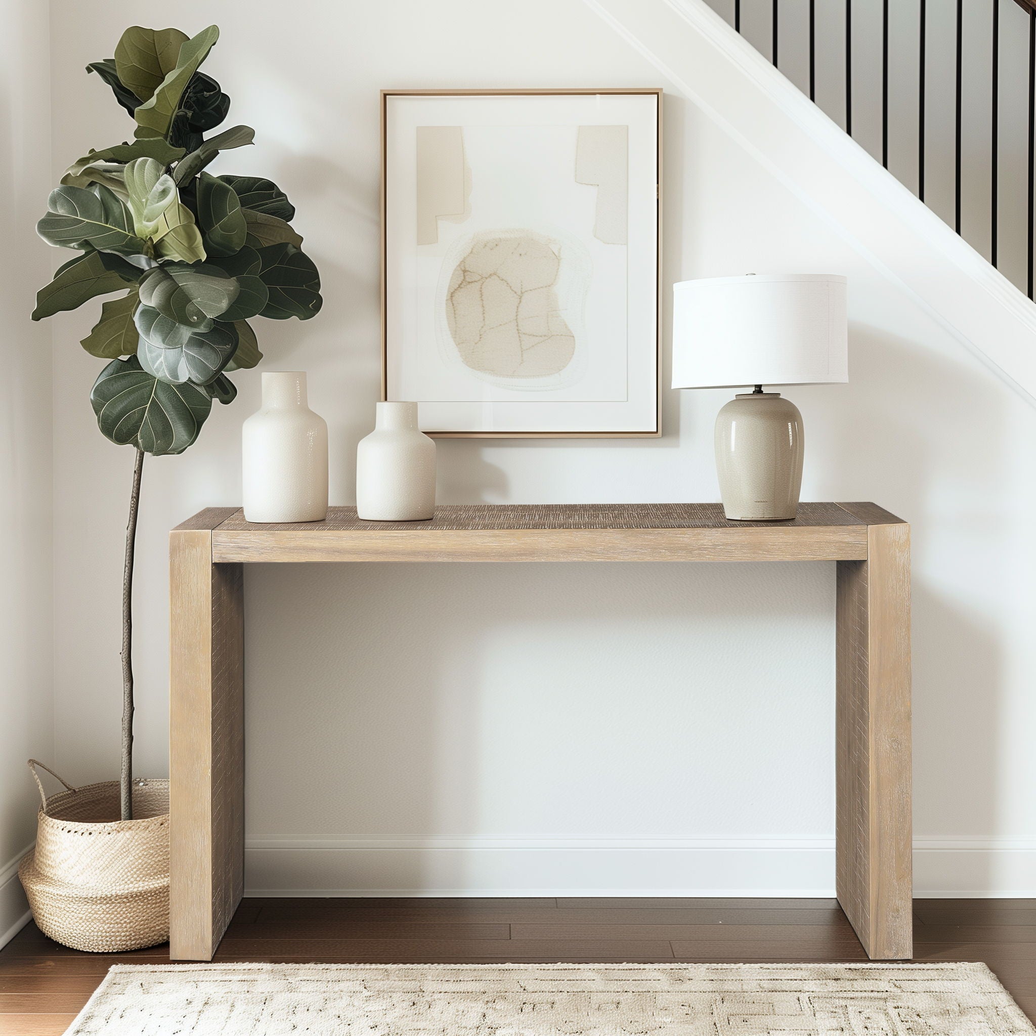 Monterey - Counter-Height Console Table - Natural