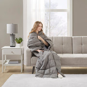 Hadly - Wearable Throw - Gray