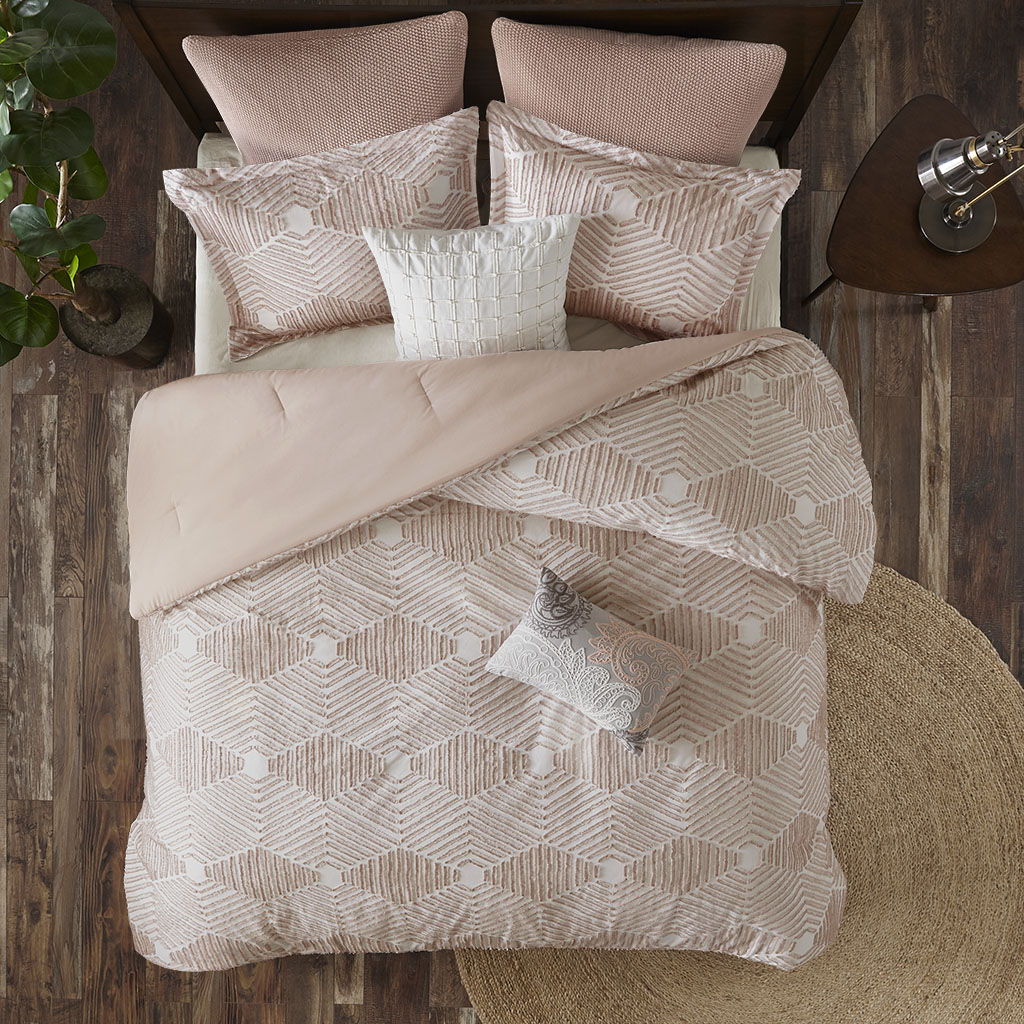 Ellipse - Comforter Set - Blush