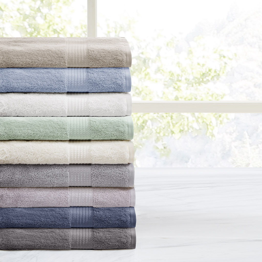 Organic - 6 Piece Towel Set - Seafoam