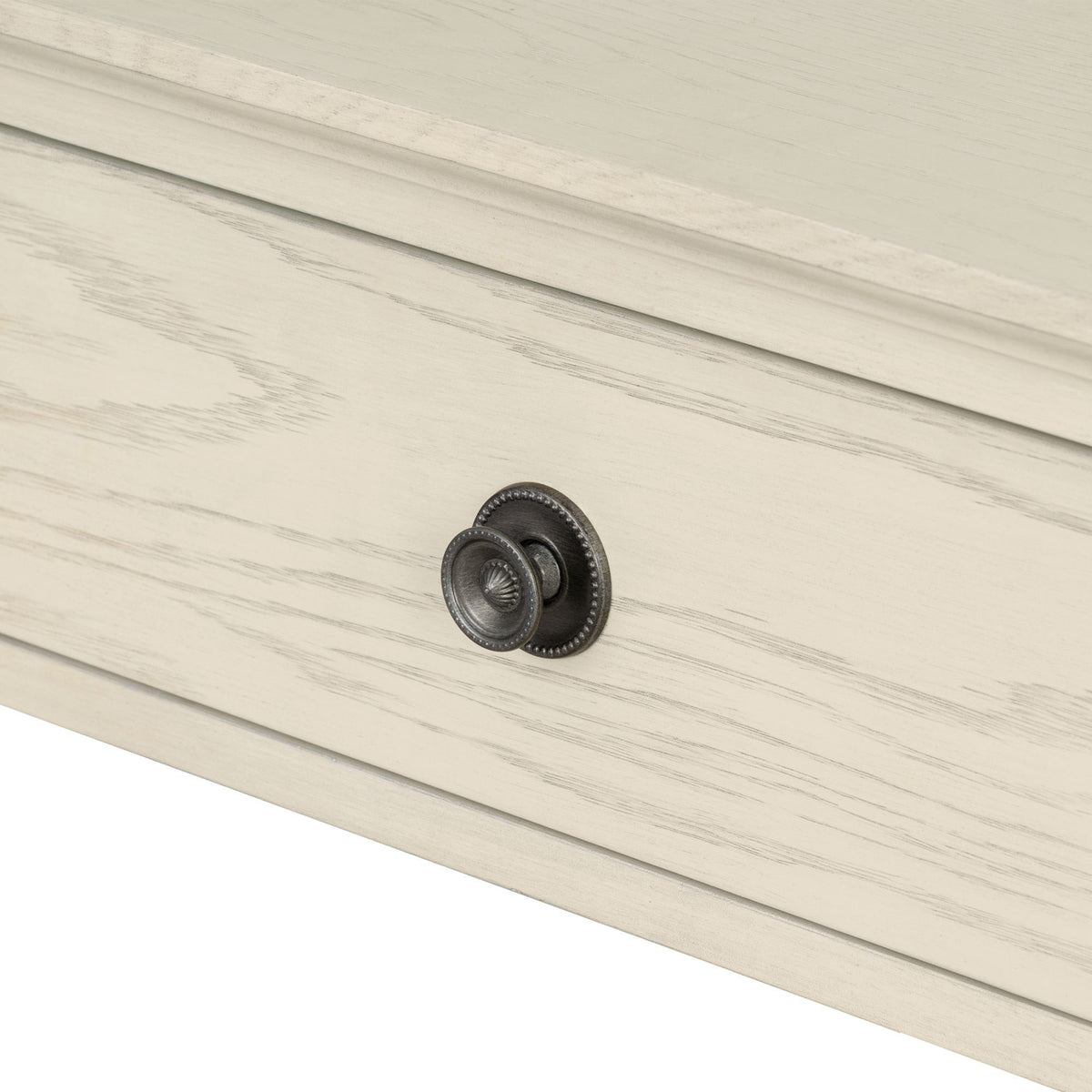 Victoria - One-Drawer Nightstand With Shelf - Antique Cream