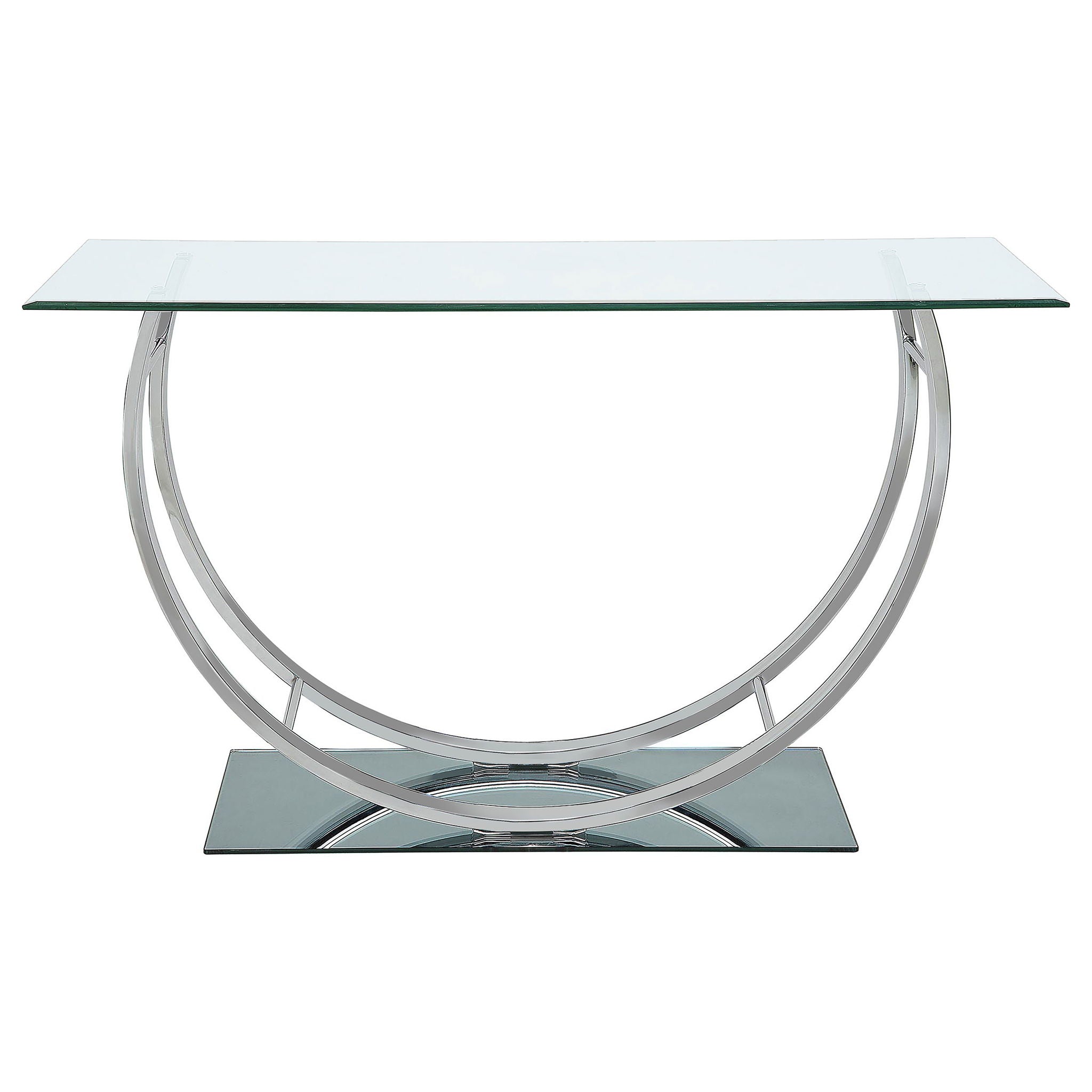 Garrett - Console Table - Chrome