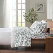 Cozy Flannel - Full Printed Sheet Set - Multi Sloth