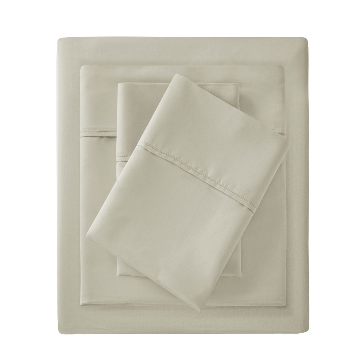 1500 Thread Count - King Blend Pillowcases (Set of 2) - Ivory