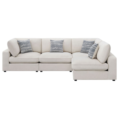 Rhette - Upholstered Sectional With Reversible Cushions