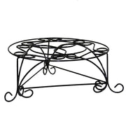 6" Black And Gold Metal Garden Accents Accessories