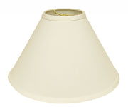 Ivory No Slub Innsbruck Cone Lamp Shade