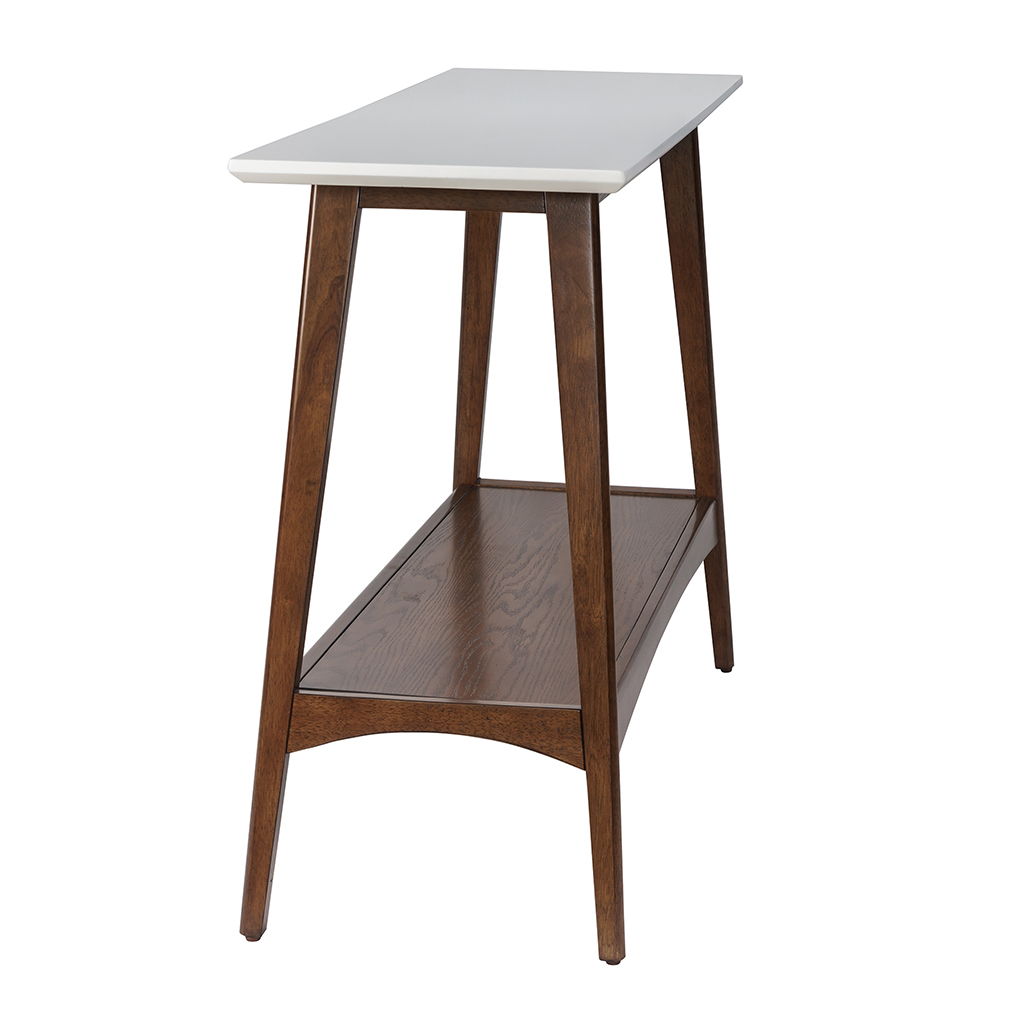 Parker - Console - Off-White / Pecan