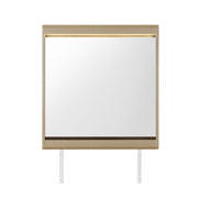 Gigi - Mirror With LED Lights, Large Scale Design For Dressers - Gold
