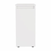 10" White Wood Freestanding Bathroom Vanity