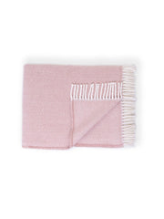 70" X 55" Gray And White Herringbone Cotton Blend Woven Throw Blanket with Tassels