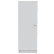 47" White Wood Pantry Or Storage Closet