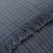 Indigo Checkered King Quilt