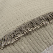 Natural Checkered Queen Quilt