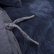 92" X 106" Indigo Cotton Quilt