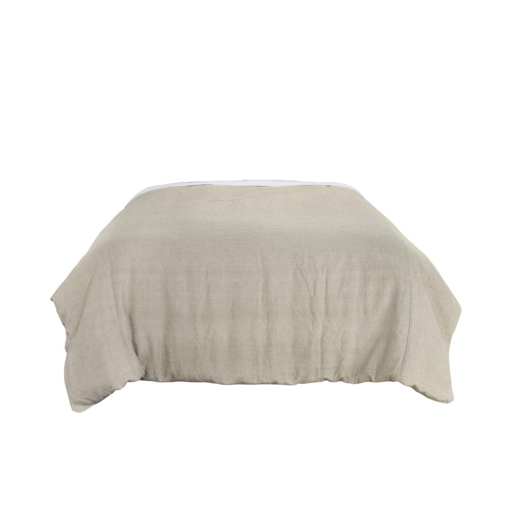 Stone King Linen Dry Clean Only Polyester Down Alternative Comforter