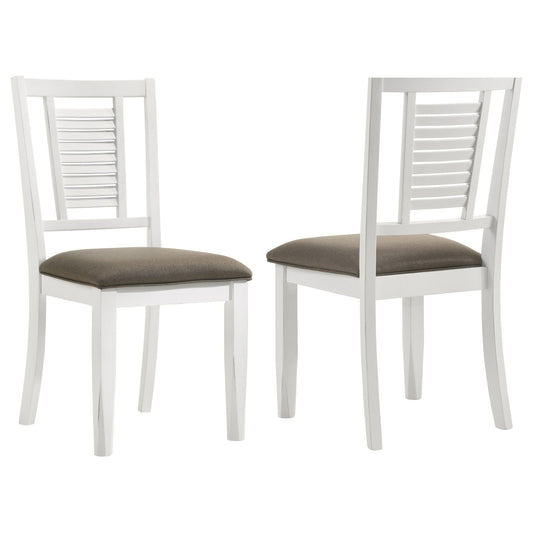Pratto - Dining Side (Set of 2) - White