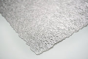 18" Set of Four Silver Vinyl Placemats