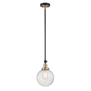 Black Kitchen Island Metal Dimmable Chandelier With Clear Shades