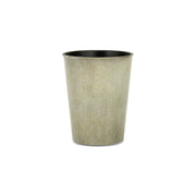 5" Gray Recycled Plastic Indoor Outdoor Round Pot Planter