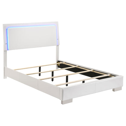 Dulcey - Bedroom Set With LED Lighting