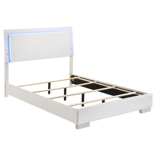 Dulcey - Bedroom Set With LED Lighting