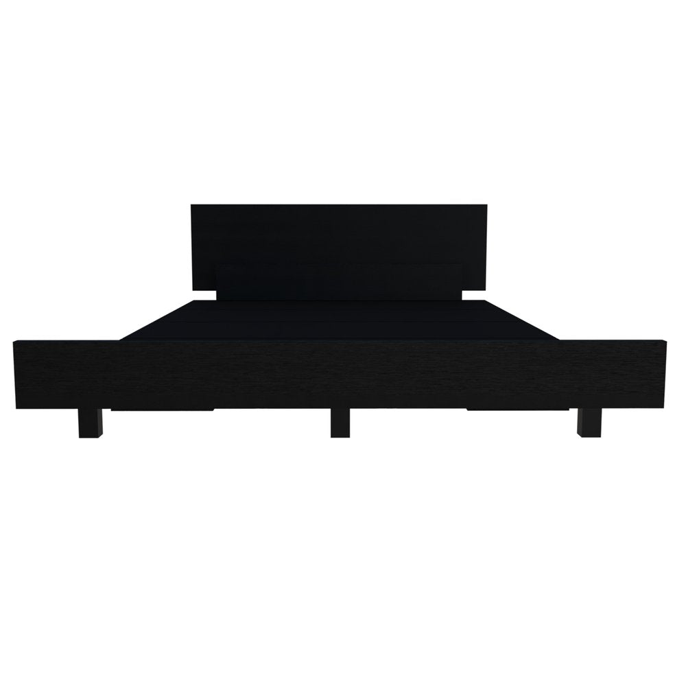 Black Wood Twin Bed Frame
