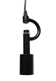 Black Bulb Metal Chandelier