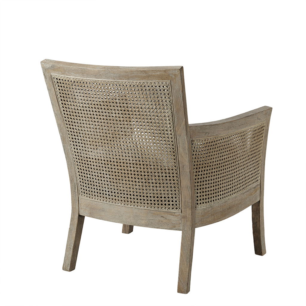 Diedra - Accent Chair - Cream / Reclaimed Natural