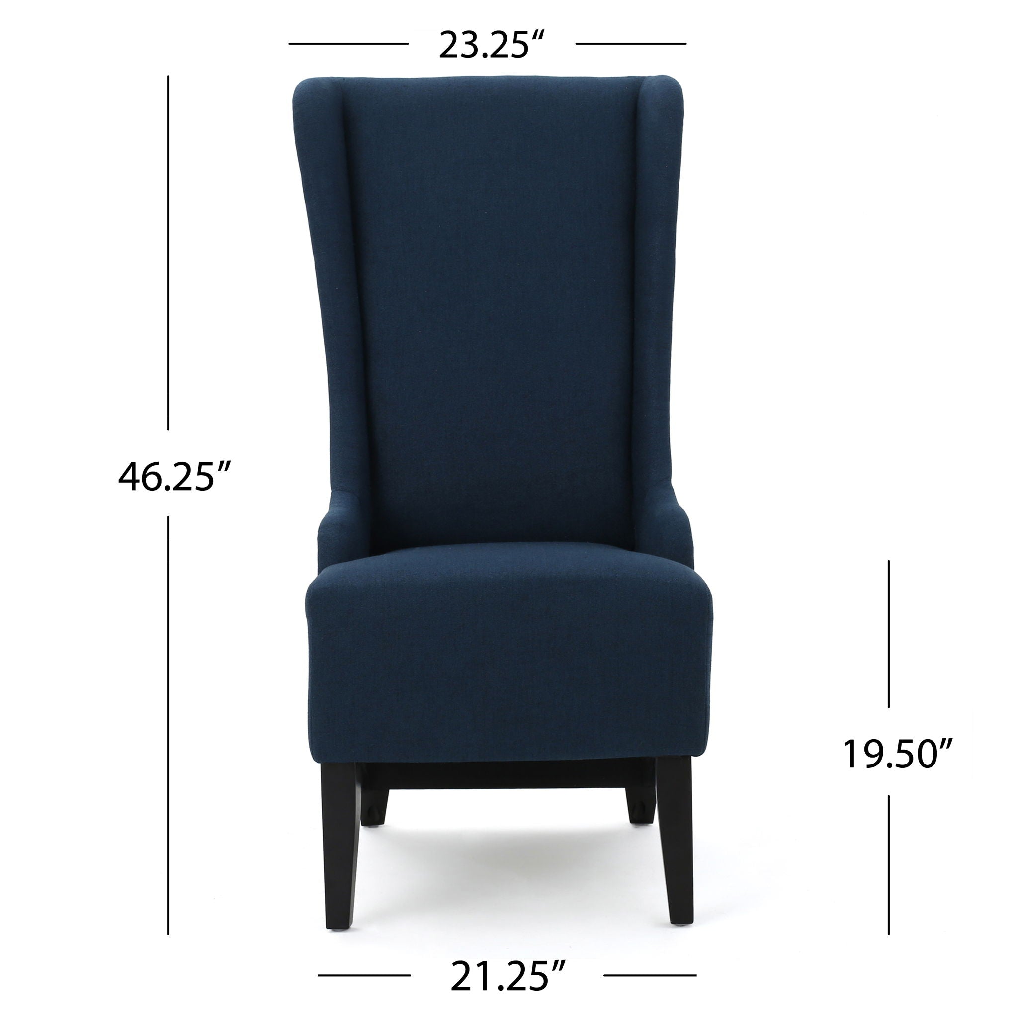 Alight - Upholstered Dining Chair With High Back And Birch Wood Legs (Set of 2)