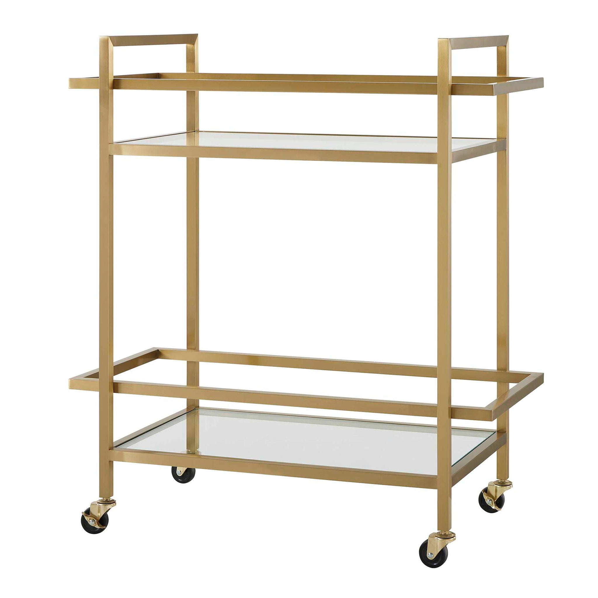 Erena - Bar Cart - Brass