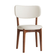 Modern Dining Chairs, Comfortable For Dining Room (Set of 2) - Orange