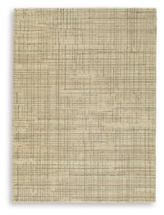 Janston - 5' x 7' Rug - Ivory / Gray / Tan
