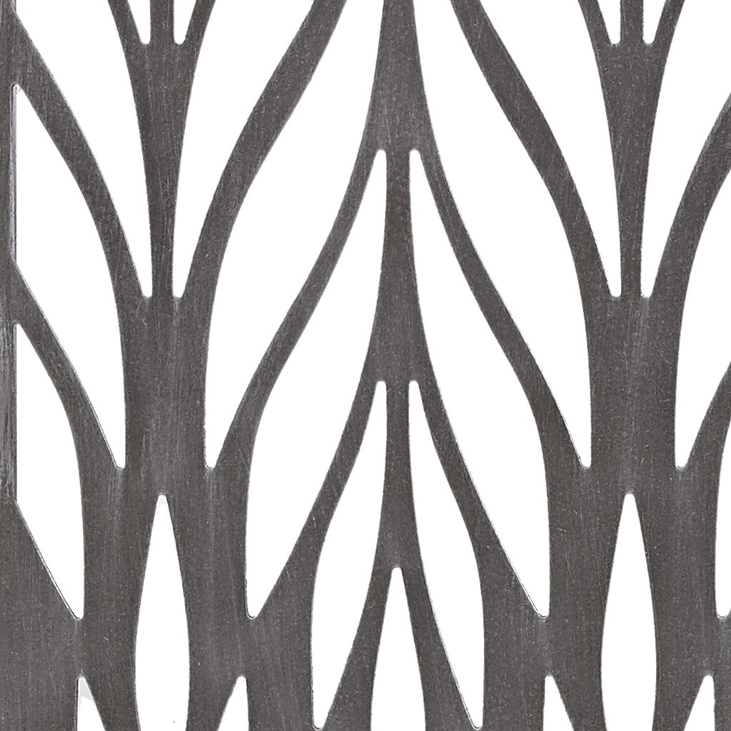 Florian - Carved Wall Panel Decor (Set of 2) - Reclaimed Gray