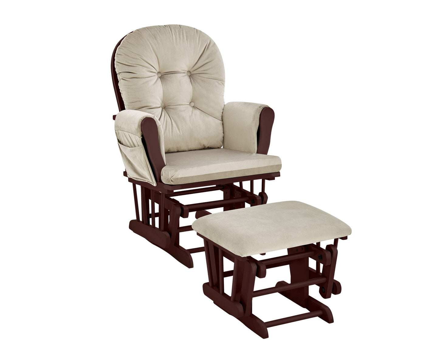Mason - Comfortable Glider And Ottoman