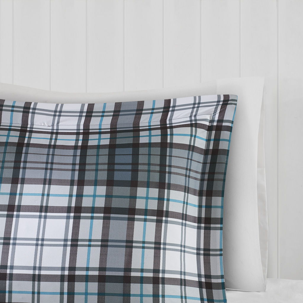 Parkston - 3M Scotchgard Down Alternative All Season Comforter Set - Gray