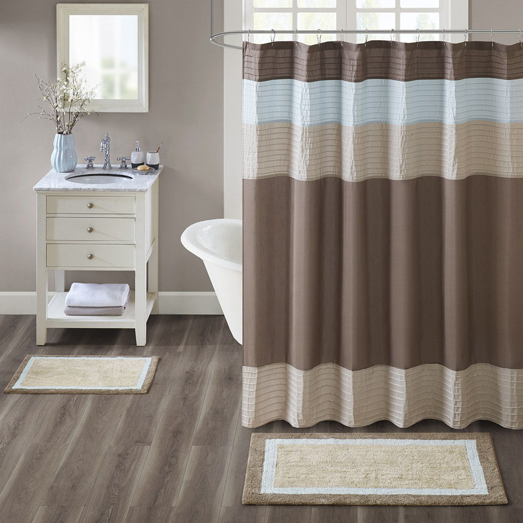Amherst - 27" x 45"Tufted Bath Rug - Blue